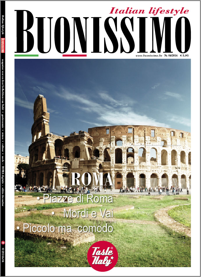 Magazine cover pagina edition Roma