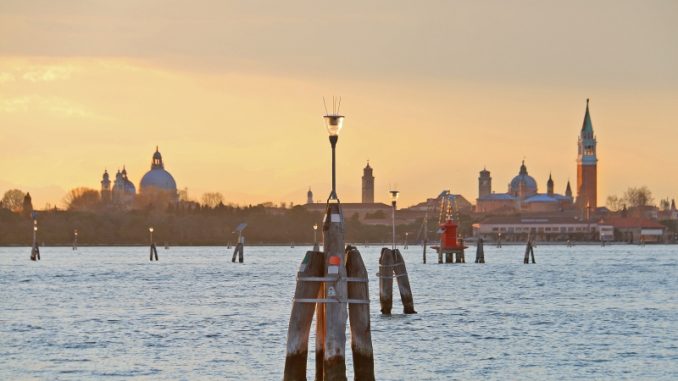 Panorama op Venetië