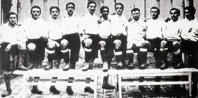 Leden van de Società Ginnastica Pro Vercelli, 1909