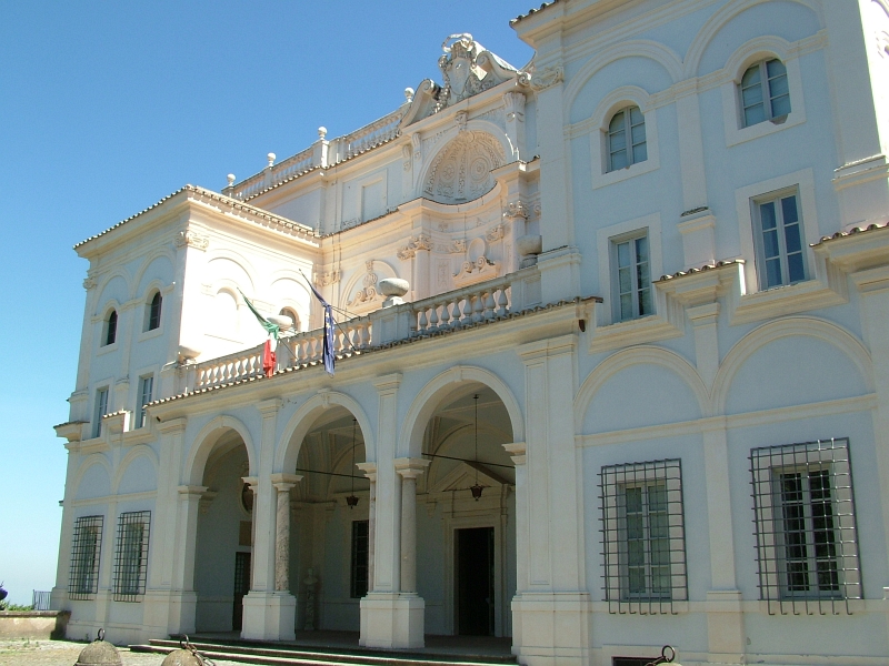 Villa Falconieri voorzijde