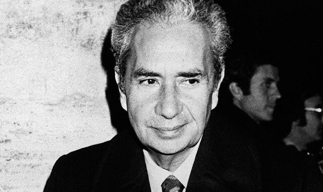 Aldo Moro in de jaren 70 van vorige eeuw